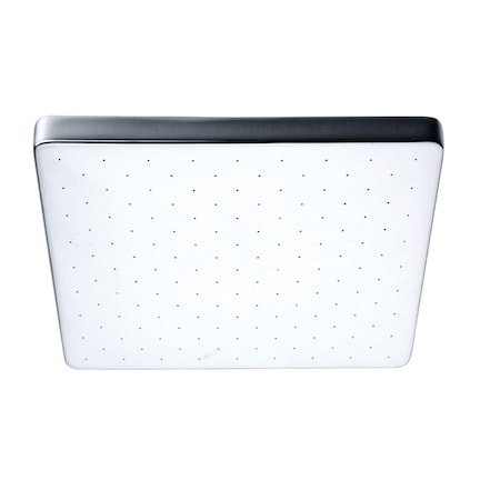 Whitehaus Sqr Rainfall Showerhead W/ Smooth Face And Easy To Clean Spray Holes, C WHOSA24SQ-8-C